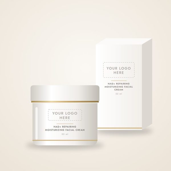 NAD+ Repairing Moisturizing Facial Cream – private label