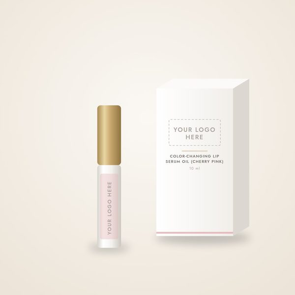 Color-Changing Lip Serum Oil (Cherry Pink) – private label