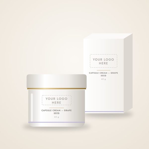 Capsule Cream – Grape Seed – private label