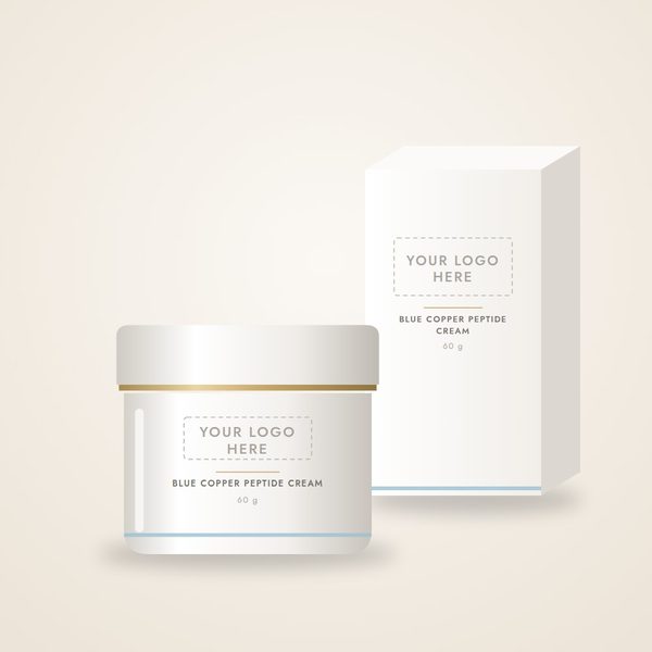 Blue Copper Peptide Cream – private label