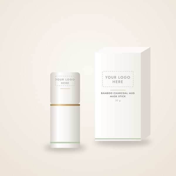 Bamboo Charcoal Mud Mask Stick – private label