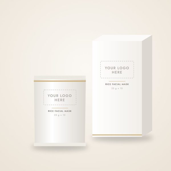 Rice Facial Mask – private label