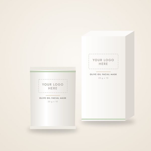 Olive Oil Facial Mask – private label