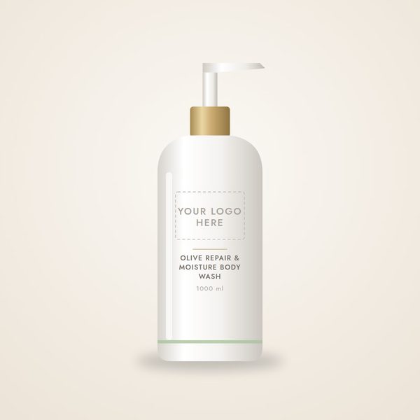 Olive Repair & Moisture Body Wash – private label