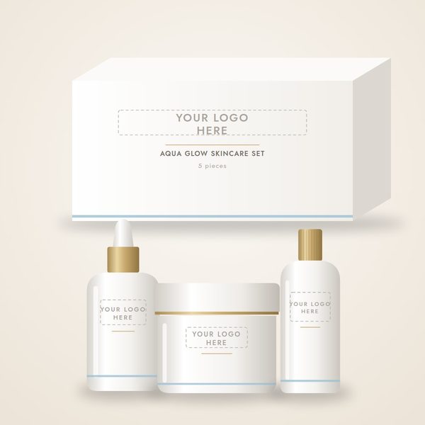 Aqua Glow Skincare Set – private label